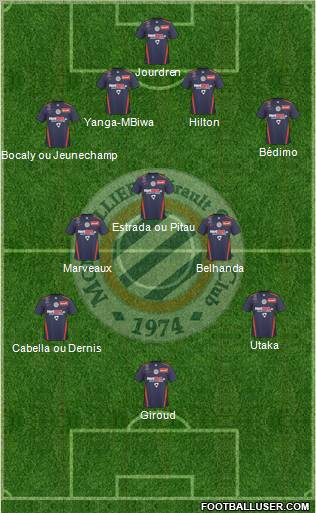 Montpellier Hérault Sport Club Formation 2011