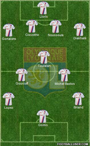 Olympique Lyonnais Formation 2011