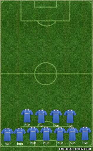 Rangers Formation 2011