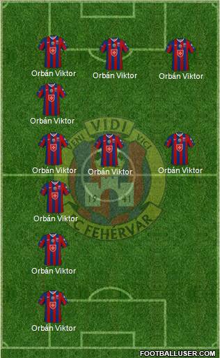 FC Fehérvár Formation 2011