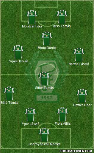 Paksi SE Formation 2011