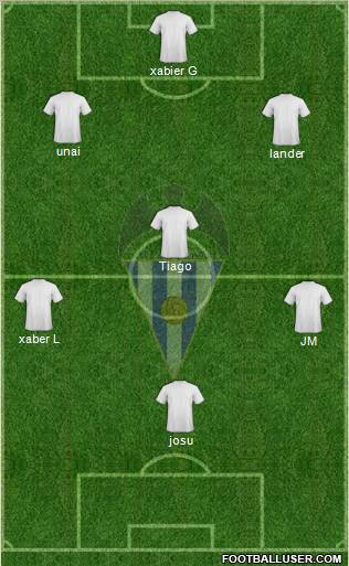 C.D. Alcoyano Formation 2011