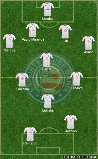 EC Bahia Formation 2011