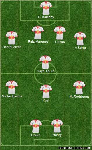 New York Red Bulls Formation 2011