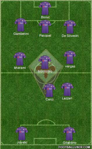 Fiorentina Formation 2011