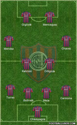 San Lorenzo de Almagro Formation 2011