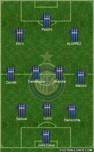 F.C. Internazionale Formation 2011