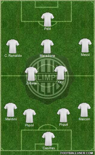 C Olimpia Formation 2011