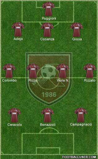 Reggina Formation 2011