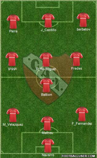 Independiente Formation 2011