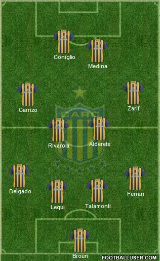 Rosario Central Formation 2011