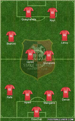 Stade Rennais Football Club Formation 2011