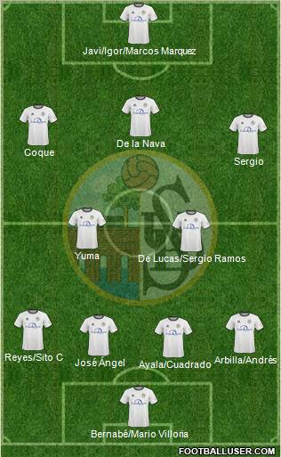 U.D. Salamanca S.A.D. Formation 2011