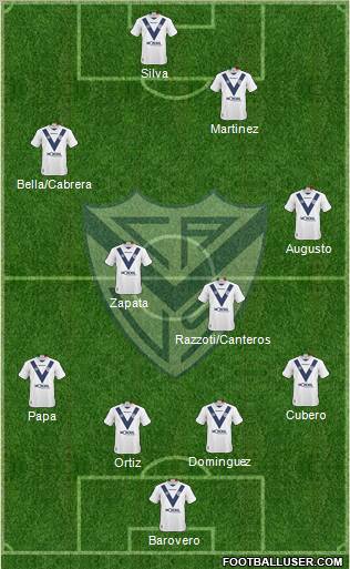 Vélez Sarsfield Formation 2011
