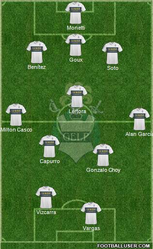 Gimnasia y Esgrima de La Plata Formation 2011