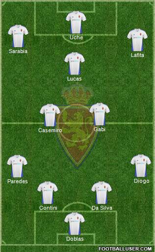 R. Zaragoza S.A.D. Formation 2011