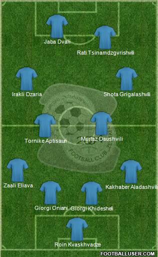 FC Zestafoni Formation 2011