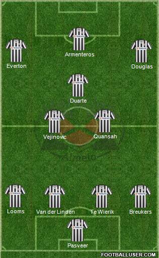 Heracles Almelo Formation 2011