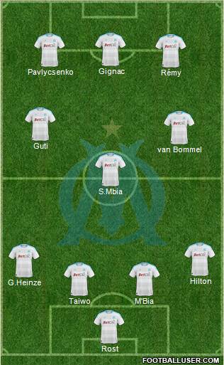 Olympique de Marseille Formation 2011