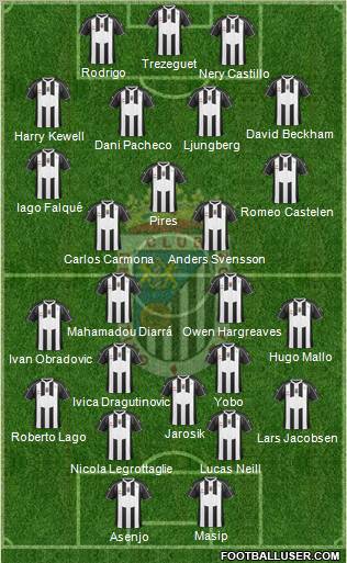 C.D. Badajoz S.A.D. 4-3-3 football formation