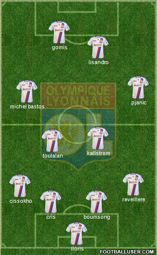 Olympique Lyonnais Formation 2011