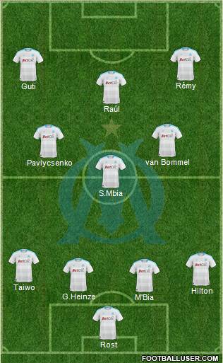 Olympique de Marseille Formation 2011