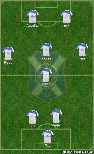 C.D. Tenerife S.A.D. Formation 2011