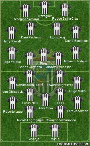C.D. Badajoz S.A.D. Formation 2011
