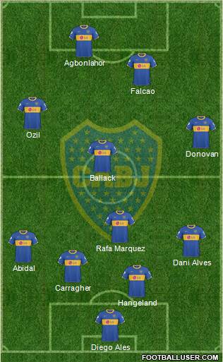 Boca Juniors Formation 2011