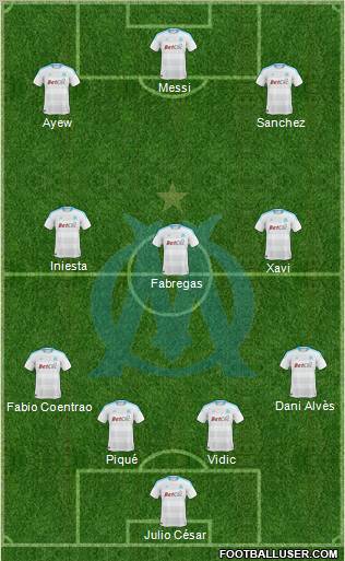 Olympique de Marseille Formation 2011