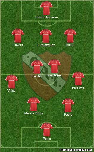 Independiente Formation 2011
