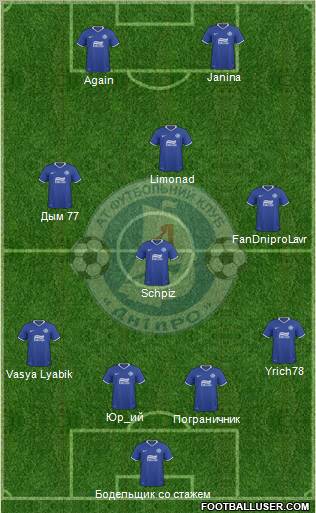 Dnipro Dnipropetrovsk Formation 2011