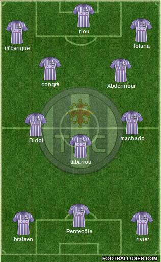 Toulouse Football Club Formation 2011