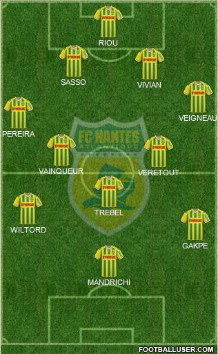 FC Nantes Formation 2011