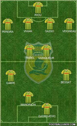 FC Nantes Formation 2011
