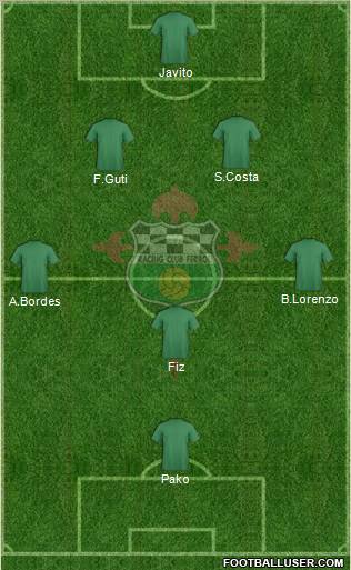 Racing Club de Ferrol S.A.D Formation 2011