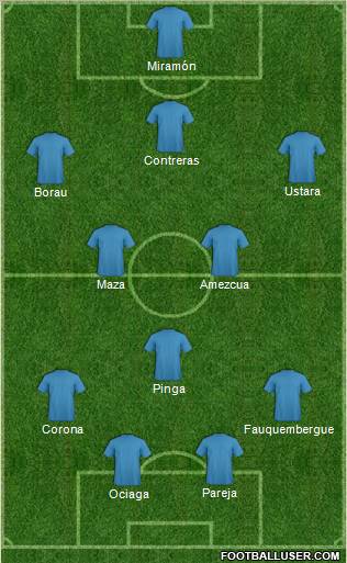 Pro Evolution Soccer Team Formation 2011