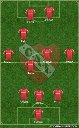 Independiente Formation 2011