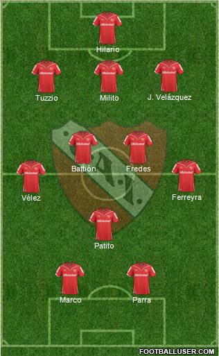 Independiente Formation 2011
