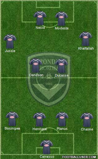 FC Girondins de Bordeaux Formation 2011