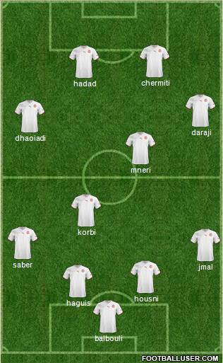 Tunisia Formation 2011