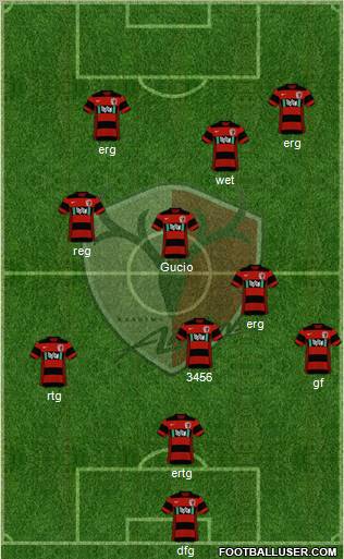 Kashima Antlers Formation 2011