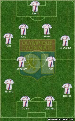 Olympique Lyonnais Formation 2011
