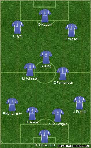 Leicester City Formation 2011