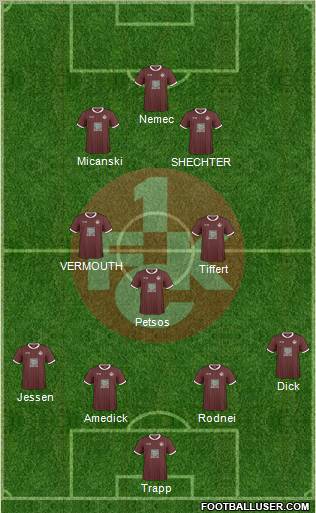 1.FC Kaiserslautern Formation 2011
