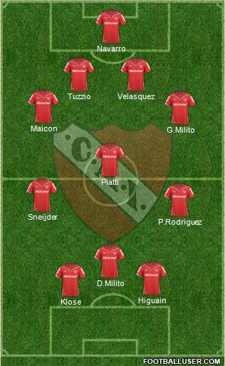 Independiente Formation 2011