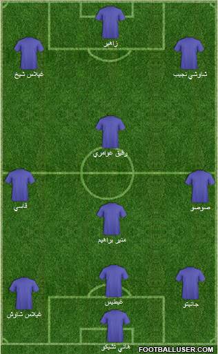 Olympique Mostakbel Arzew Formation 2011