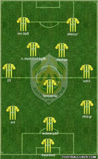 Adiyamanspor Formation 2011