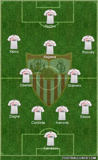 Sevilla F.C., S.A.D. Formation 2011