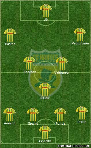 FC Nantes Formation 2011